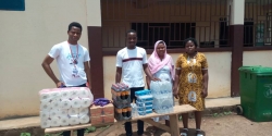 FOHA DONATES PPEs TO KOBEDI HEALTH CENTRE