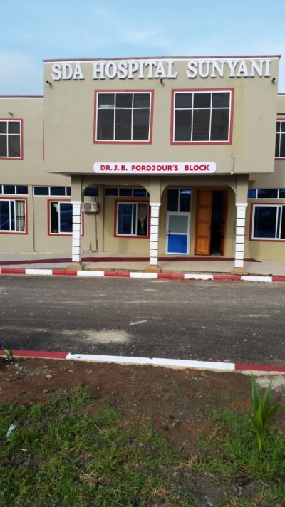 SDA HOSPITAL - SUNYANI NAMES BLOCK AFTER DR. J.B FORDJOUR