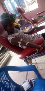 FOHA ORGANIZES BLOOD DONATION TO STOCK THE BLOOD BANK OF THE  REGIONAL HOSPITAL SUNYANI