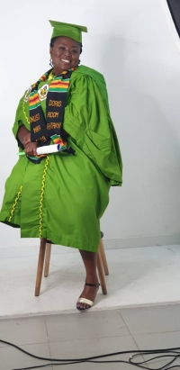 DR.DORIS ADOM NYANTEKYI GRABS DOCTOR OF PHARMACY DEGREE, MBA IN LOGISTICS &amp; SUPPLY CHAIN MANAGEMENT IN SAME PERIOD OF 2 YEARS, CONGRATS GREAT ACHIEVER